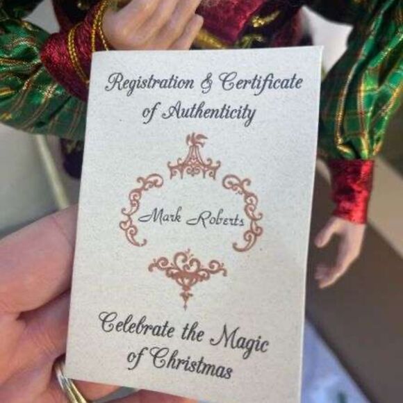 Mark Roberts Limited Edition JOY TO THE WORLD FAIRY WITH STAND - Picture 5 of 8